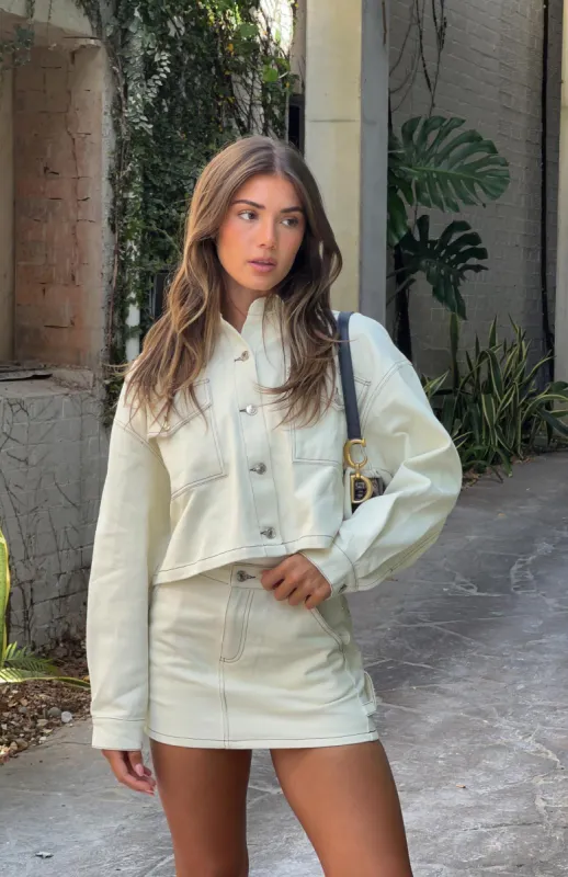 New Perspective Jacket Off White sold by White Fox Boutique