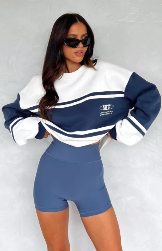 Moving Forward Oversized Sweater White sold by White Fox Boutique