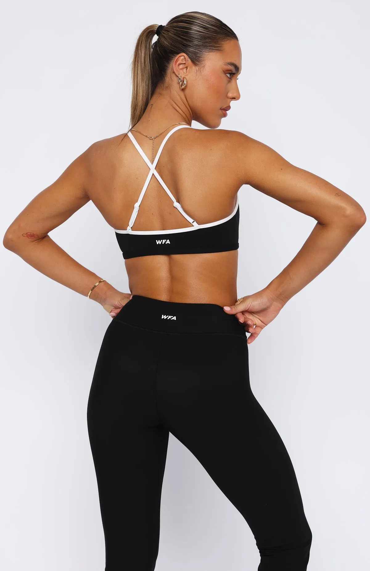Activate Passion Sports Bra Black sold by White Fox Boutique product image thumbnail 4