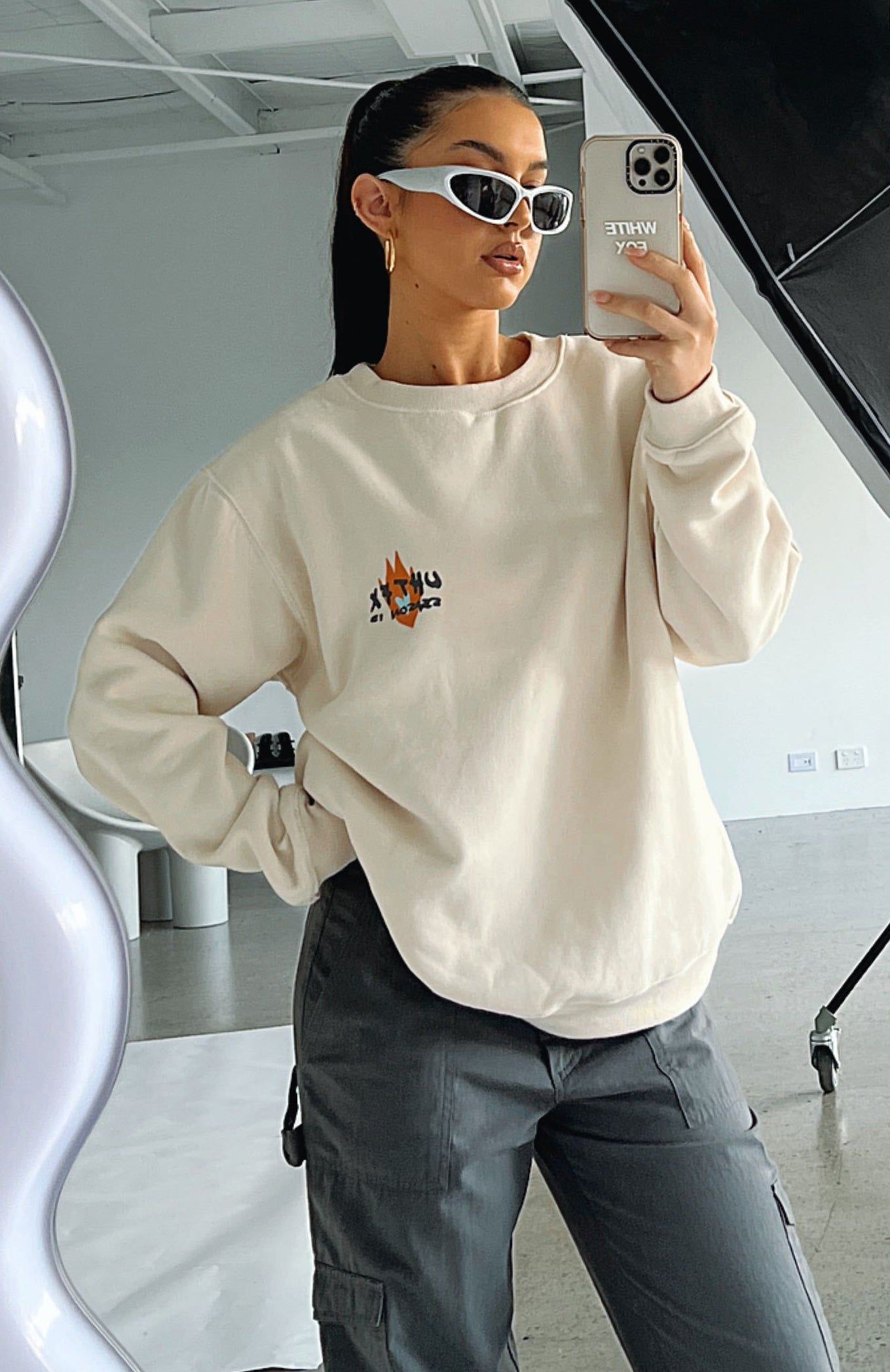 Style Season Sweater Sand sold by White Fox Boutique product image thumbnail 5