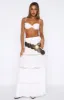 Days In The Sun Maxi Skirt White sold by White Fox Boutique