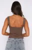 Taking Off Top Mocha sold by White Fox Boutique