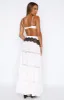 Days In The Sun Maxi Skirt White sold by White Fox Boutique