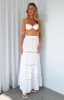 Days In The Sun Maxi Skirt White sold by White Fox Boutique