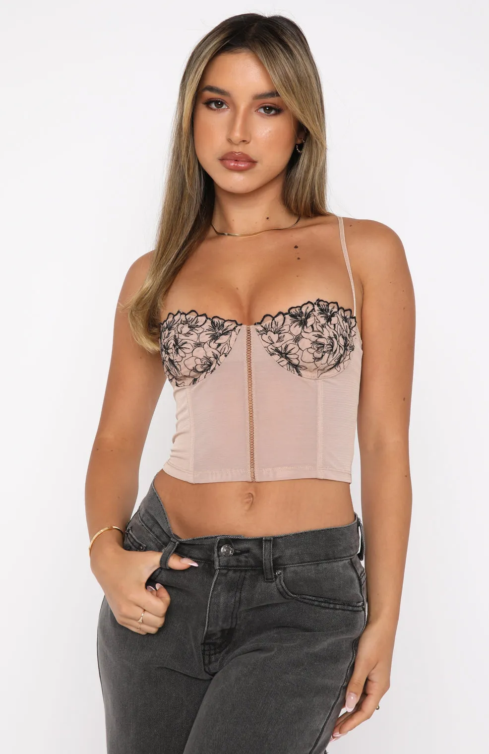 Unforgettable Bustier Nude | Parallel