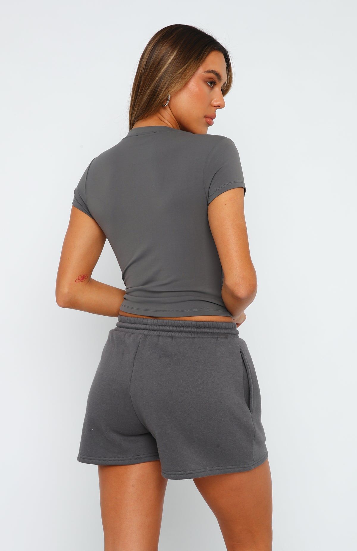 Comfort Club Baby Tee Stormy sold by White Fox Boutique product image thumbnail 4