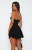 Push The Feeling Mini Dress Black sold by White Fox Boutique