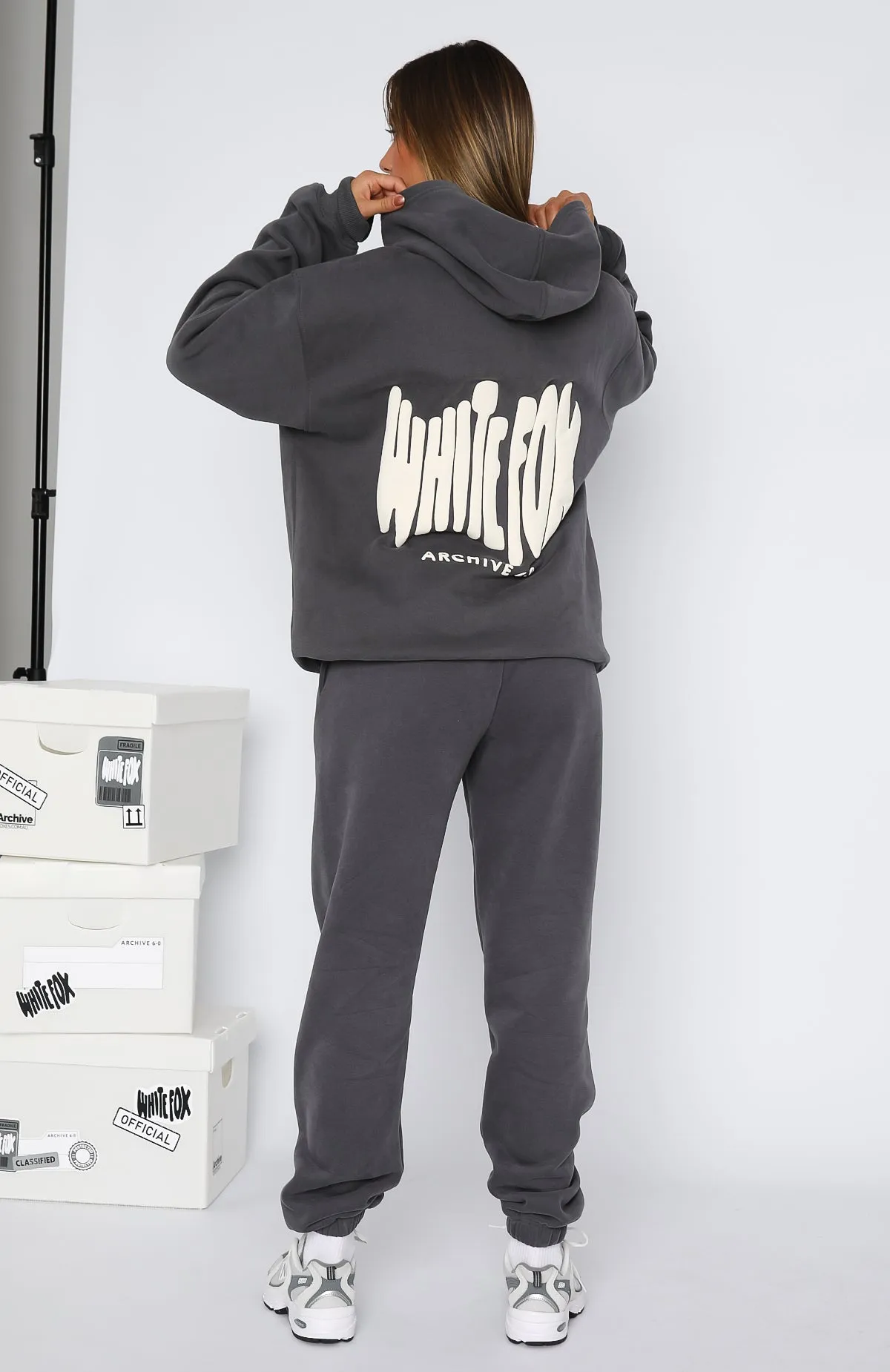 Archive 6.0 Sweatpants Ash sold by White Fox Boutique product image thumbnail 4