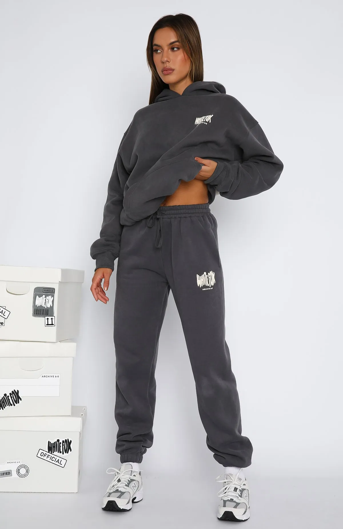 Archive 6.0 Sweatpants Ash sold by White Fox Boutique product image thumbnail 2