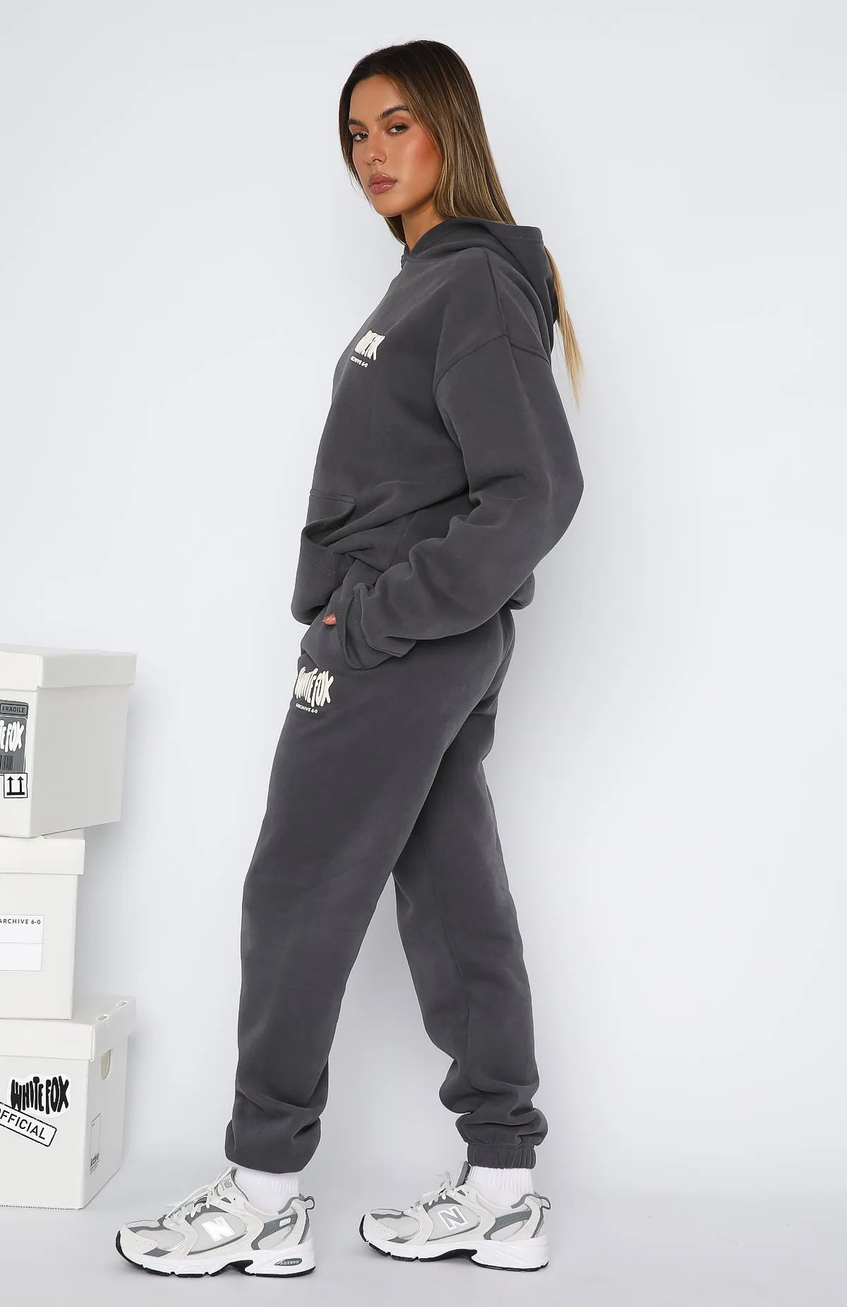 Archive 6.0 Sweatpants Ash sold by White Fox Boutique product image thumbnail 3