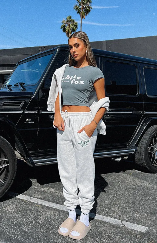 4th Edition Sweatpants Smoke sold by White Fox Boutique