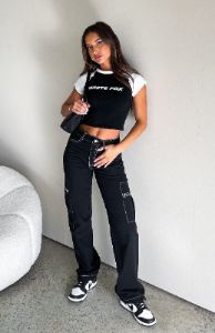 Is There Someone Else Pants Black sold by White Fox Boutique