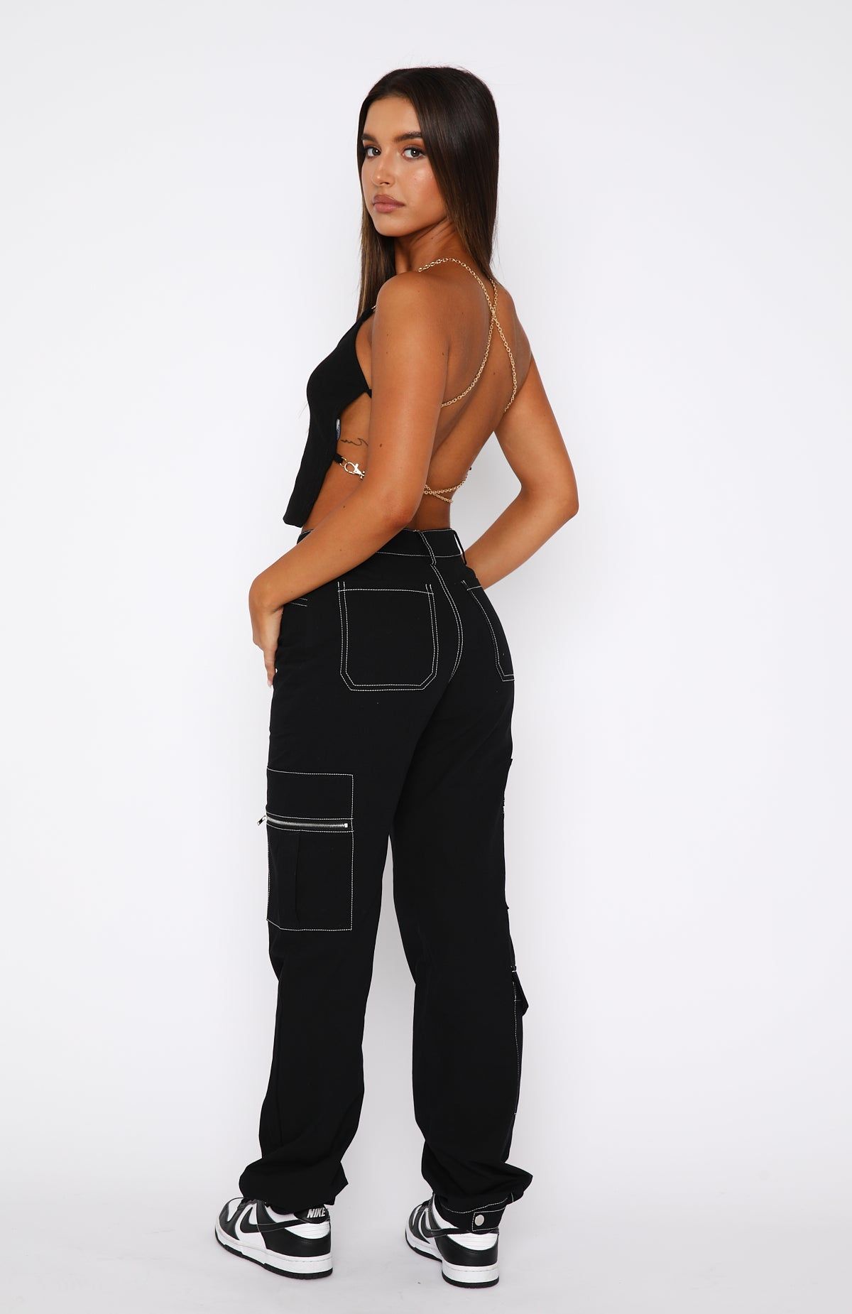 Is There Someone Else Pants Black sold by White Fox Boutique product image thumbnail 4