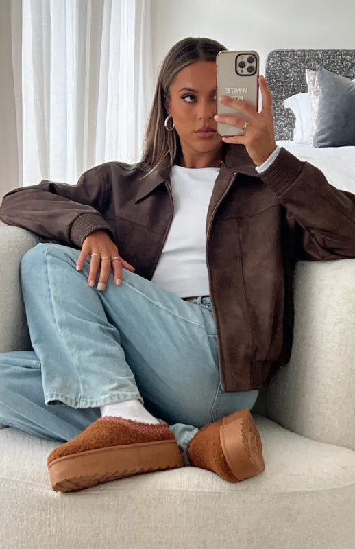 Poppy Snug Boots Chestnut sold by White Fox Boutique