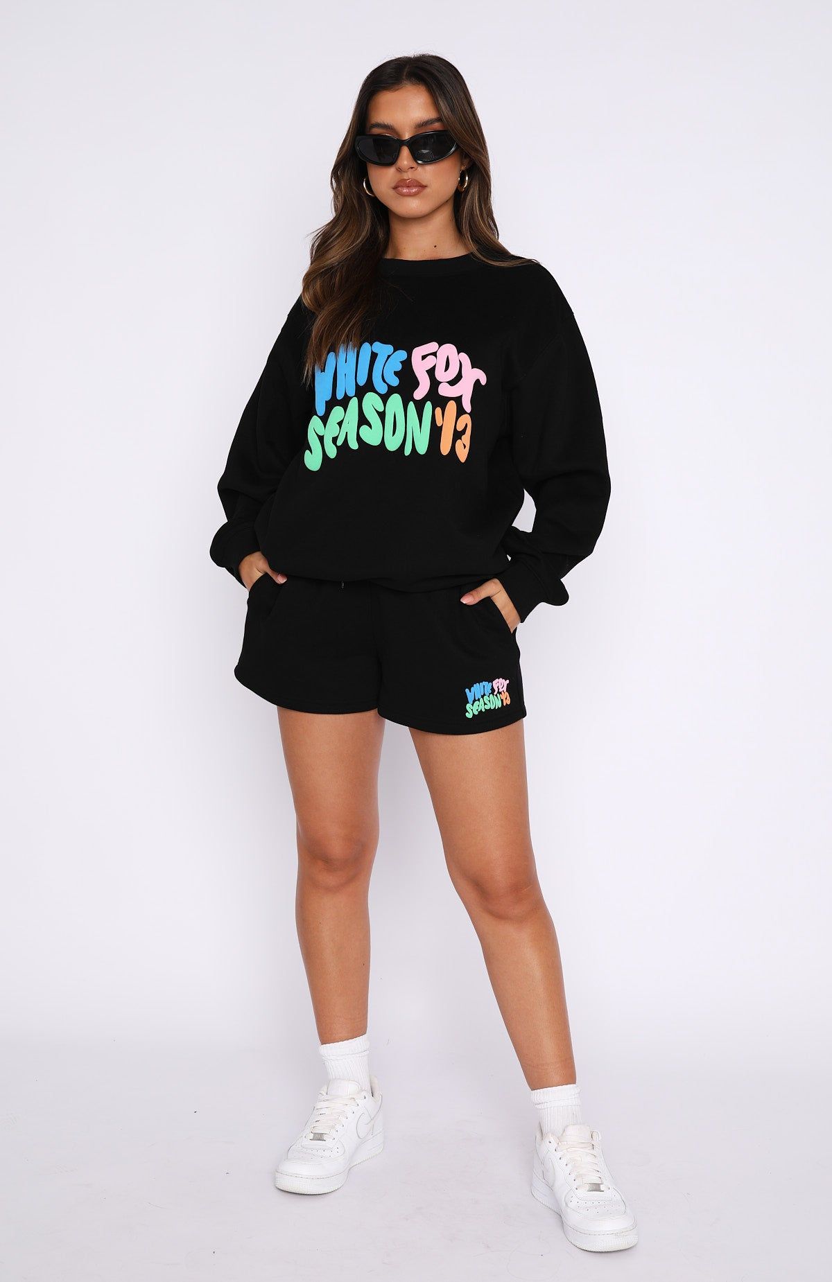 Best Is Yet To Come Oversized Sweater Black sold by White Fox Boutique product image thumbnail 5