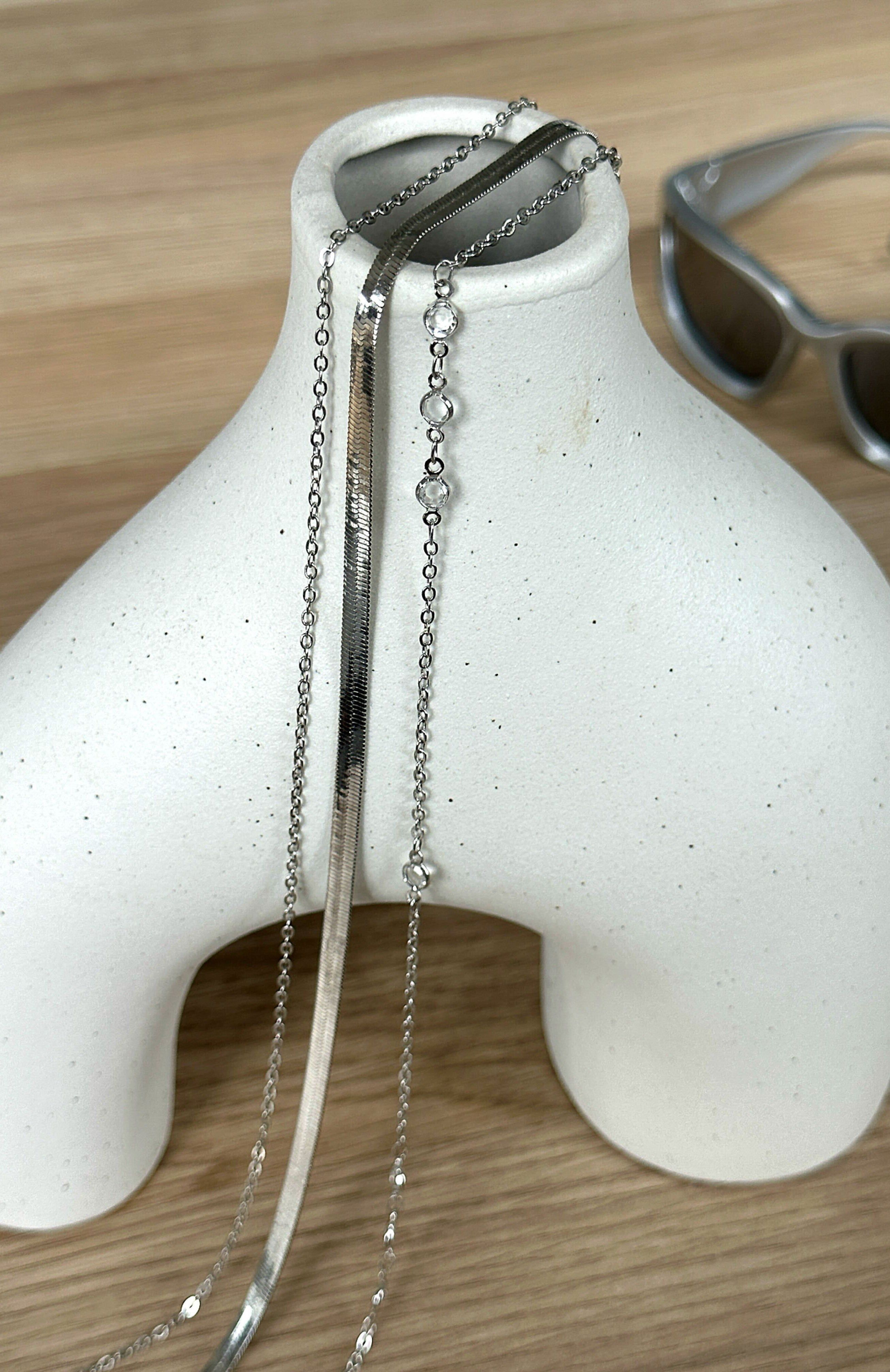Give Me More Body Chain Silver sold by White Fox Boutique product image thumbnail 2