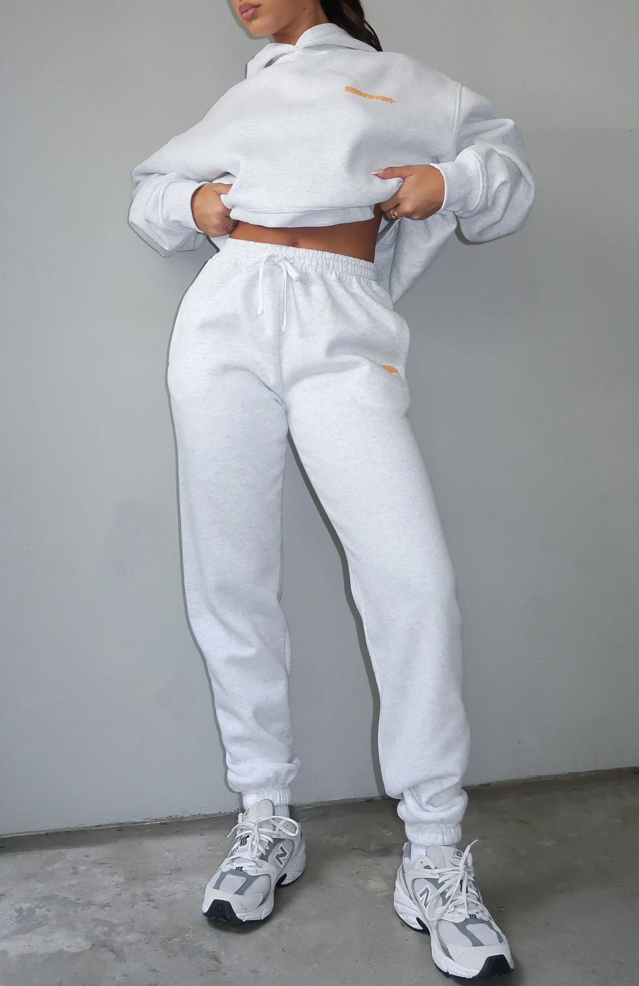 Making The Most Sweatpants Grey Marle sold by White Fox Boutique
