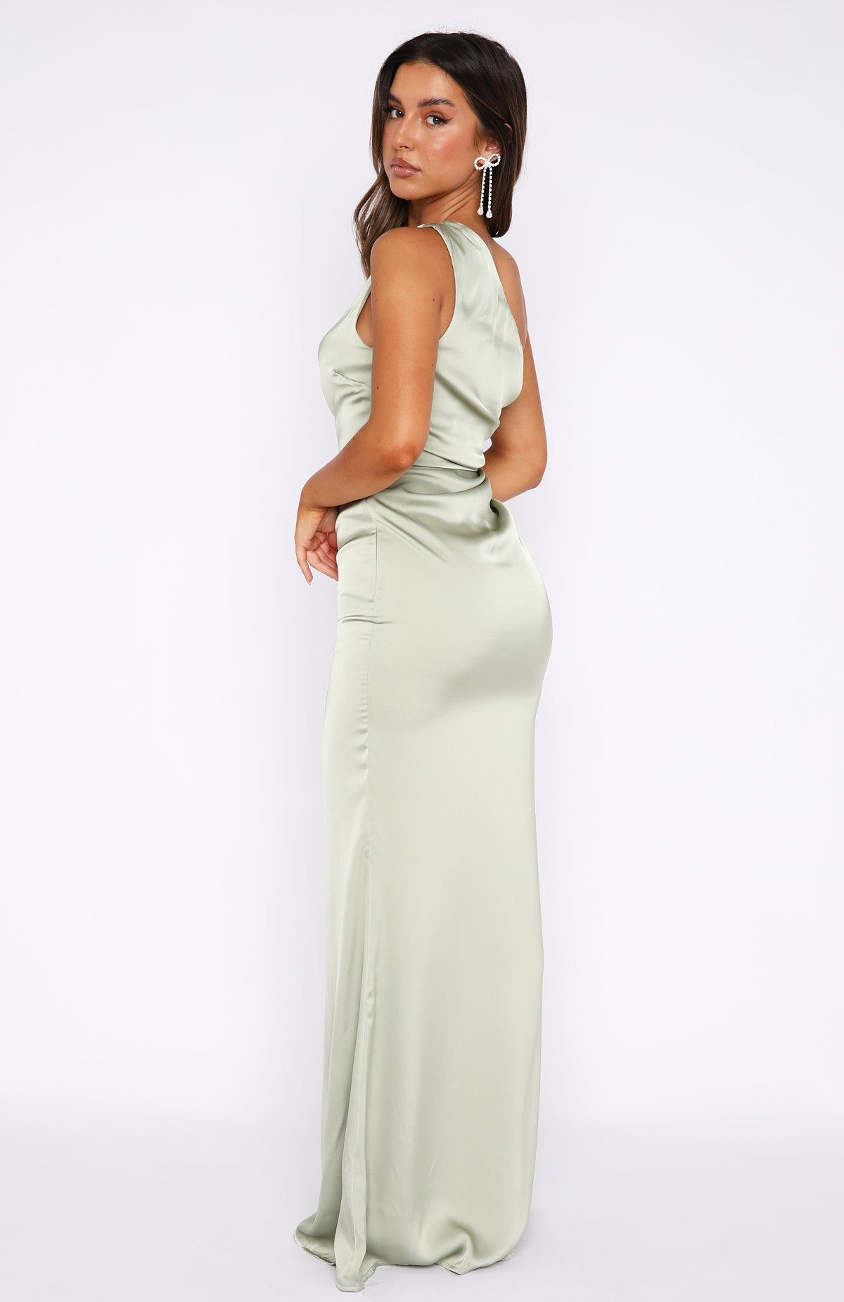 Light Up The Room Maxi Dress Olive sold by White Fox Boutique product image thumbnail 4