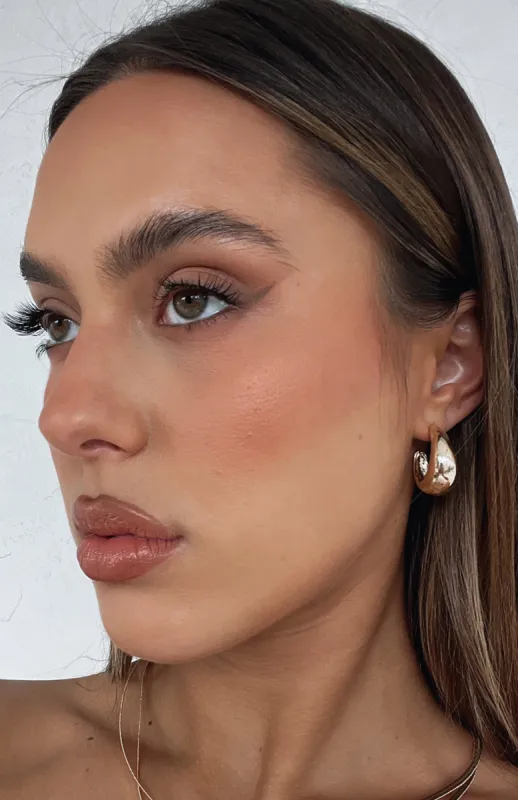 Bejeweled Earrings Gold sold by White Fox Boutique