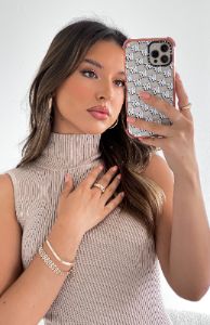 Kayleigh Bracelet Set Gold sold by White Fox Boutique