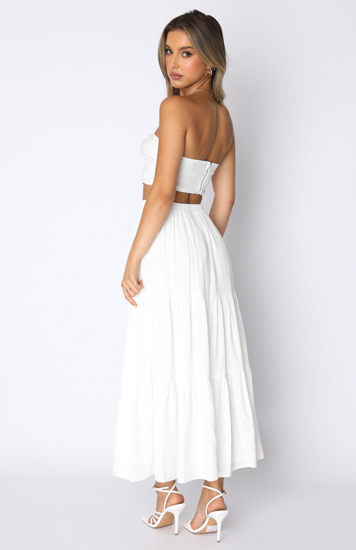 The One's You Love Maxi Set White sold by White Fox Boutique product image thumbnail 4