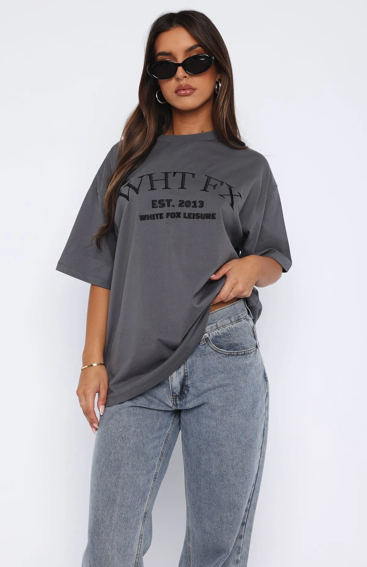 Caught Up On It Oversized Tee Volcanic sold by White Fox Boutique product image thumbnail 2
