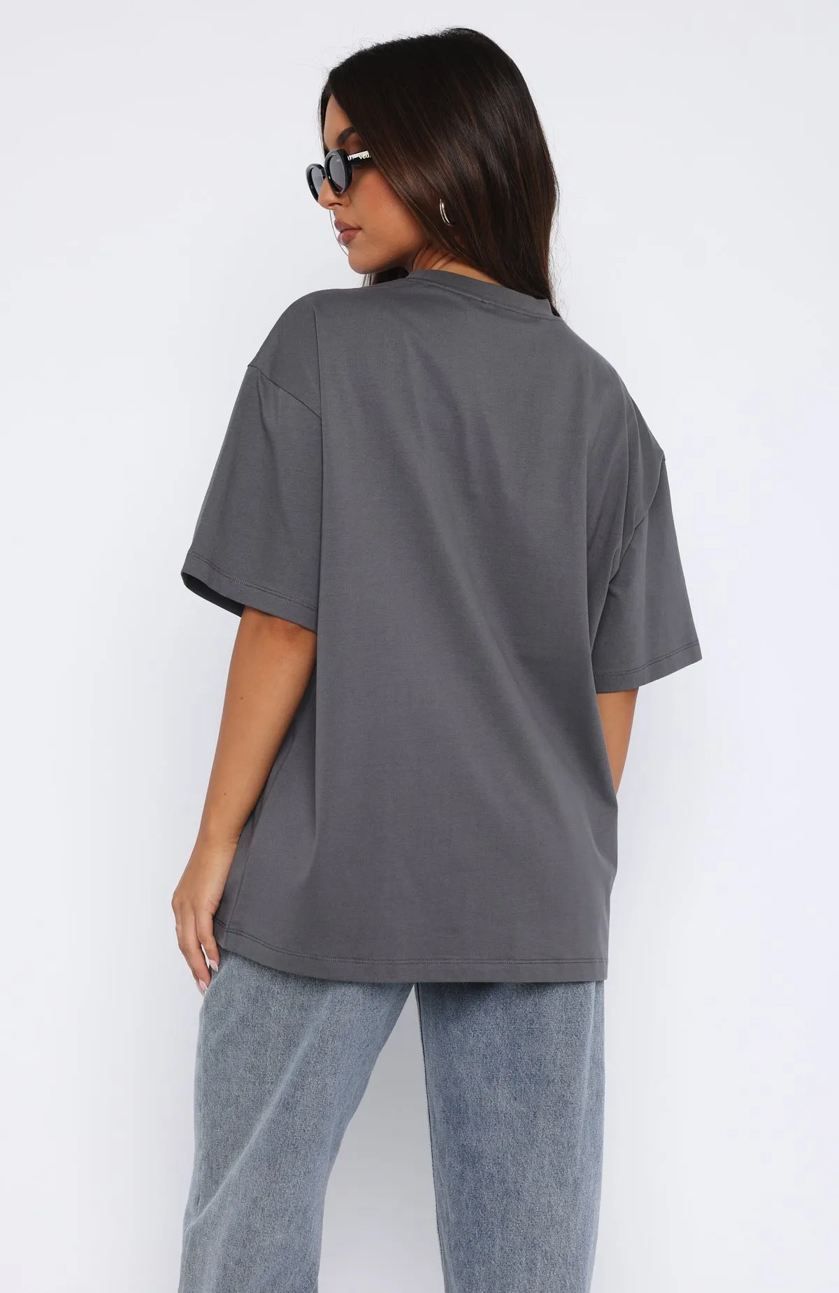 Caught Up On It Oversized Tee Volcanic sold by White Fox Boutique product image thumbnail 5