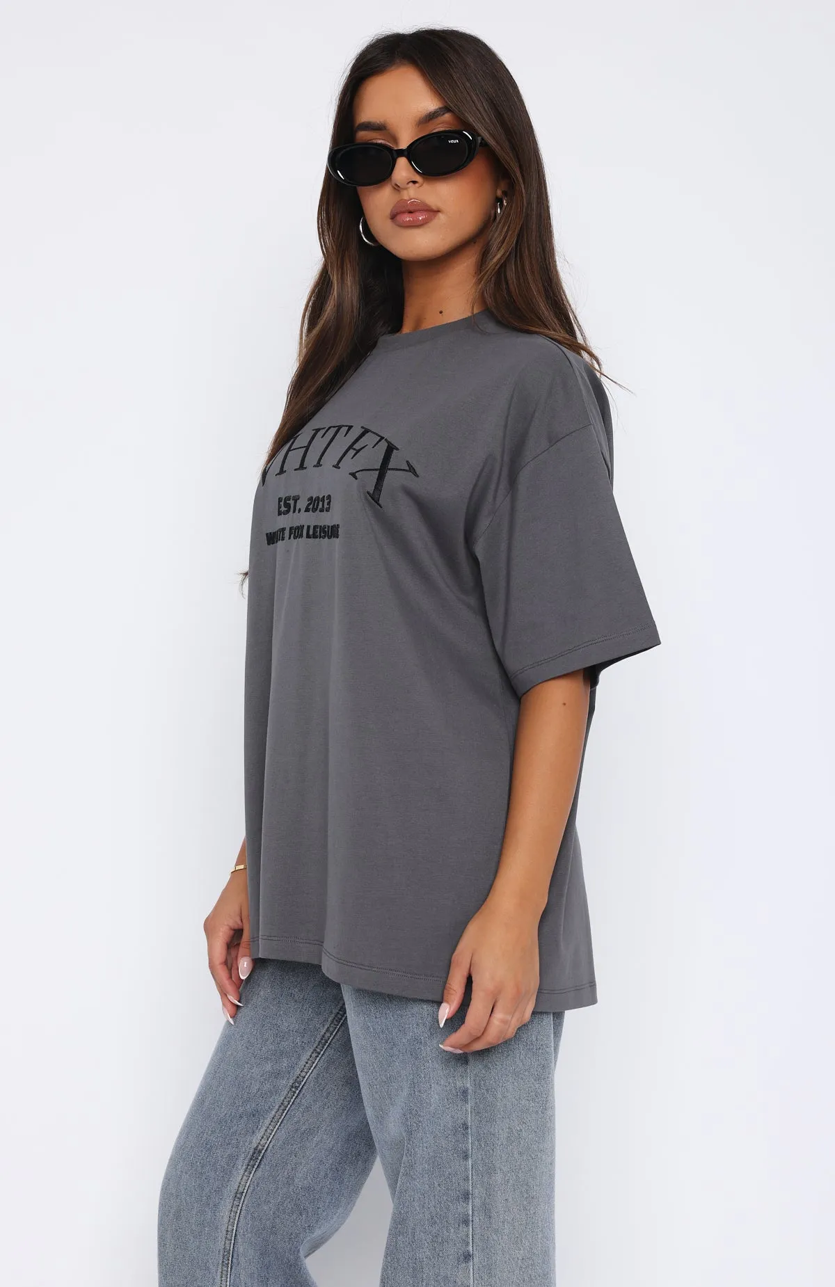 Caught Up On It Oversized Tee Volcanic sold by White Fox Boutique product image thumbnail 4