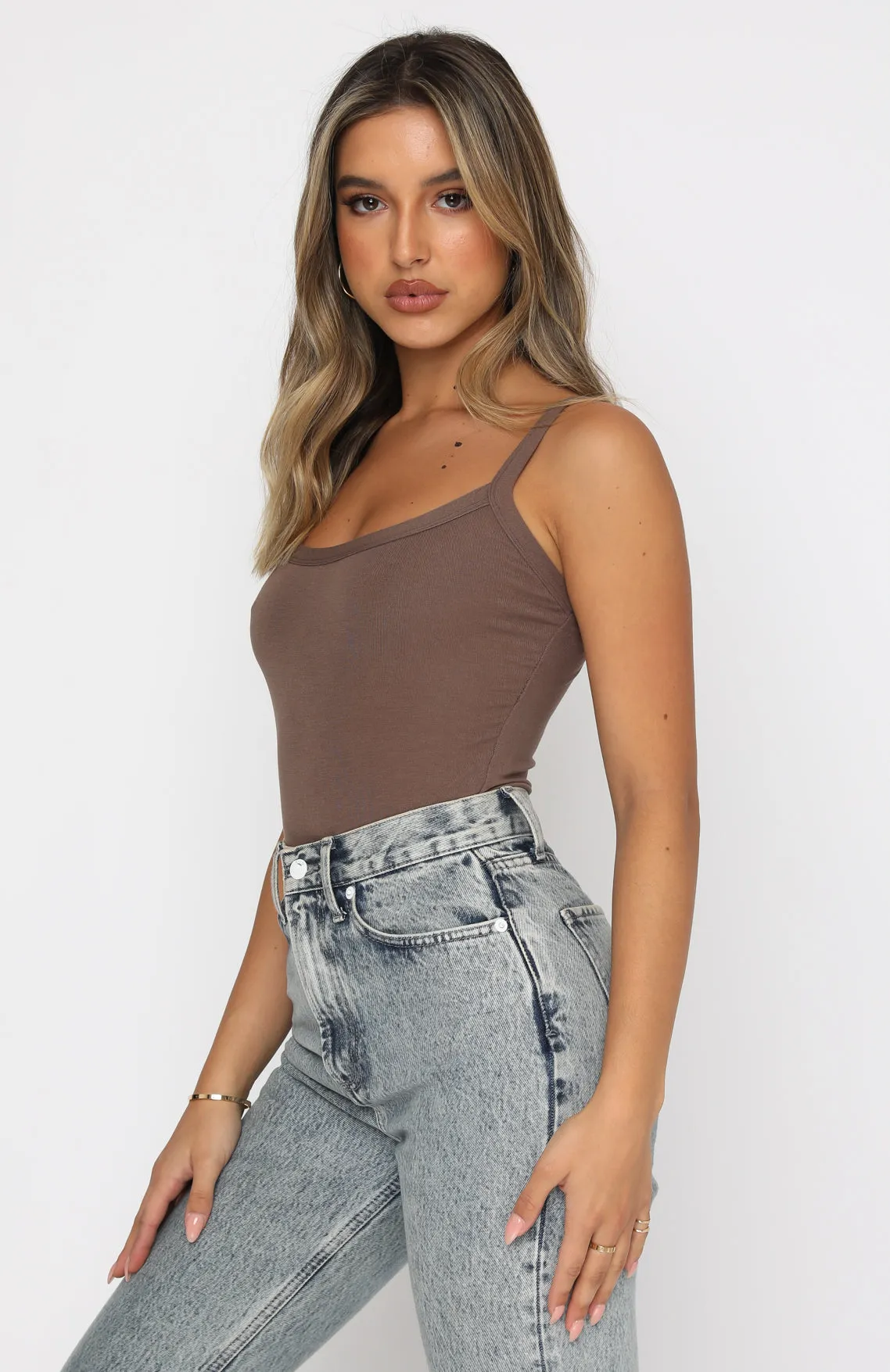 Hang On To Love Bodysuit Mocha sold by White Fox Boutique product image thumbnail 5