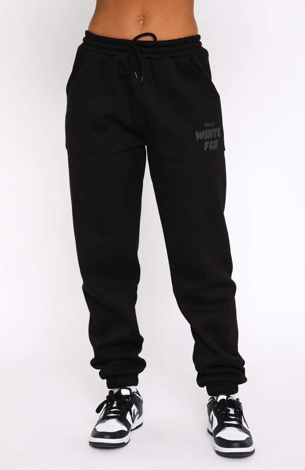 Offstage Sweatpants Onyx sold by White Fox Boutique product image thumbnail 2