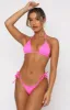 By The Pool Bottoms Neon Pink Rib sold by White Fox Boutique