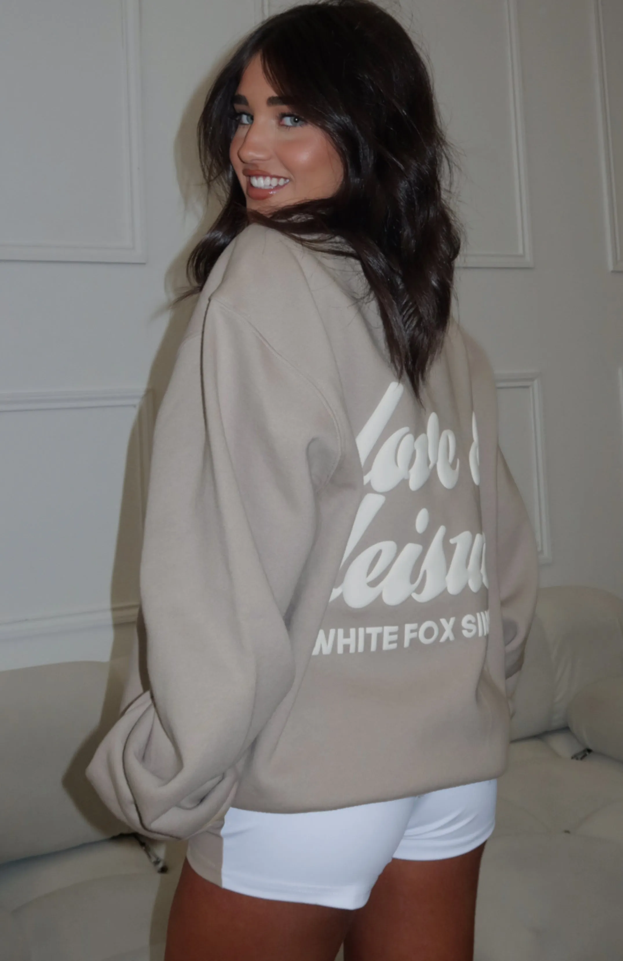 さらに100円引き◆MMLG◆LOVE YET SWEAT Love & Leisure Oversized Sweater Moon | Parallel