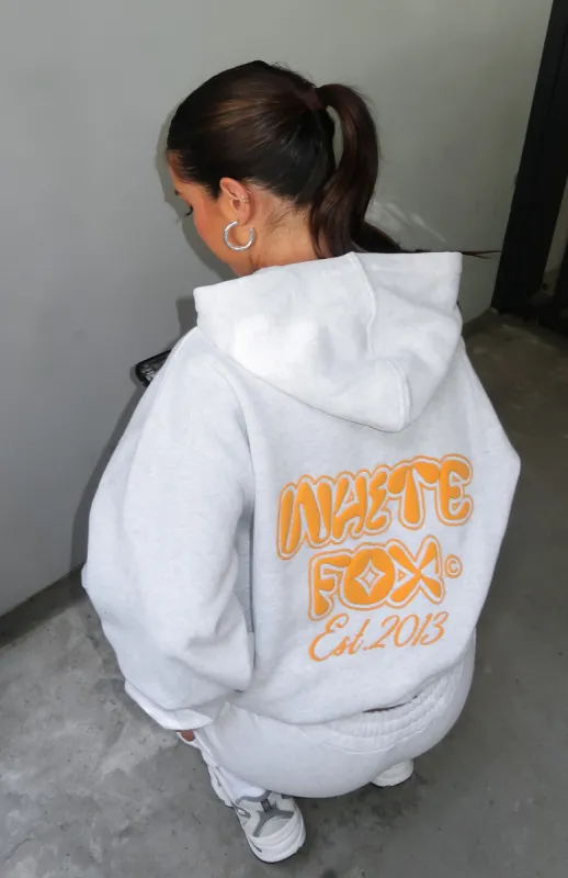 Making The Most Oversized Hoodie Grey Marle sold by White Fox Boutique