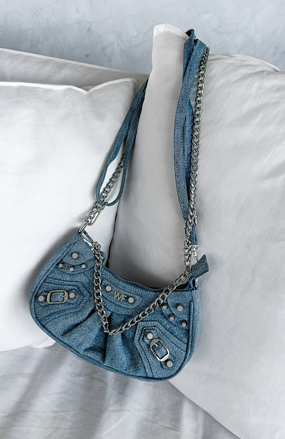 Harlow Bag Denim sold by White Fox Boutique product image thumbnail 4