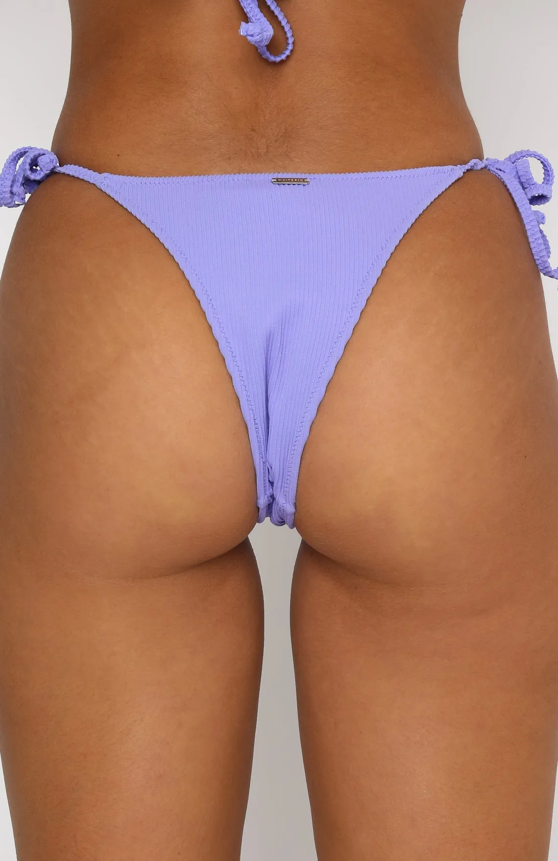 By The Pool Bottoms Violet Rib sold by White Fox Boutique product image thumbnail 3