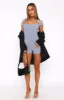 As Time Goes By Playsuit Steel sold by White Fox Boutique