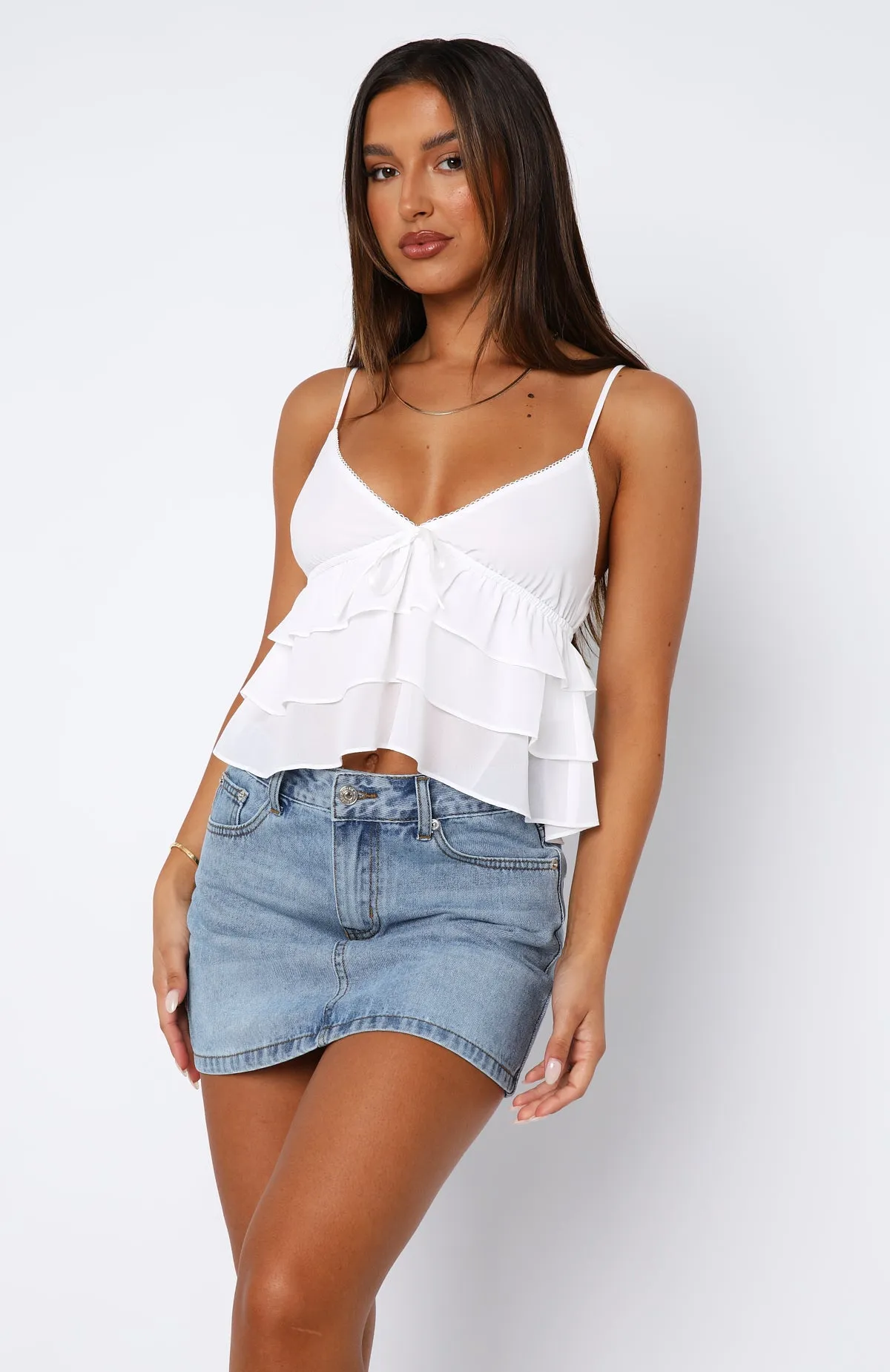 Chase Dreams Top White | Parallel