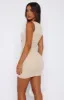 Let's Stay Up Mini Dress Cream sold by White Fox Boutique