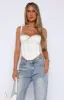 We Found Wonderland Bustier White sold by White Fox Boutique
