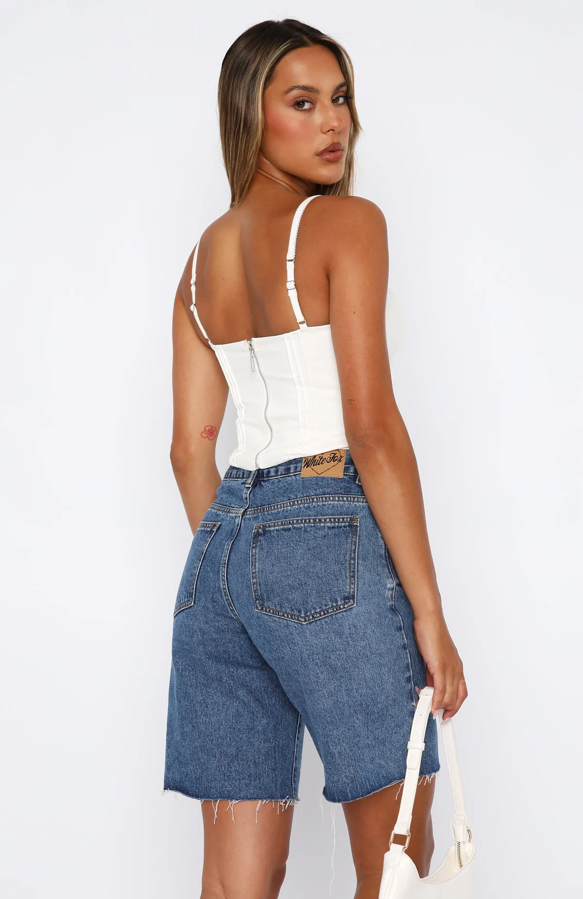 Sights Set On You Bustier White sold by White Fox Boutique product image thumbnail 4