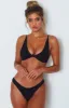 Hacienda Bikini Top Black Rib sold by White Fox Boutique