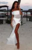 Loved The Most Maxi Dress White sold by White Fox Boutique