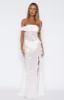 Loved The Most Maxi Dress White sold by White Fox Boutique