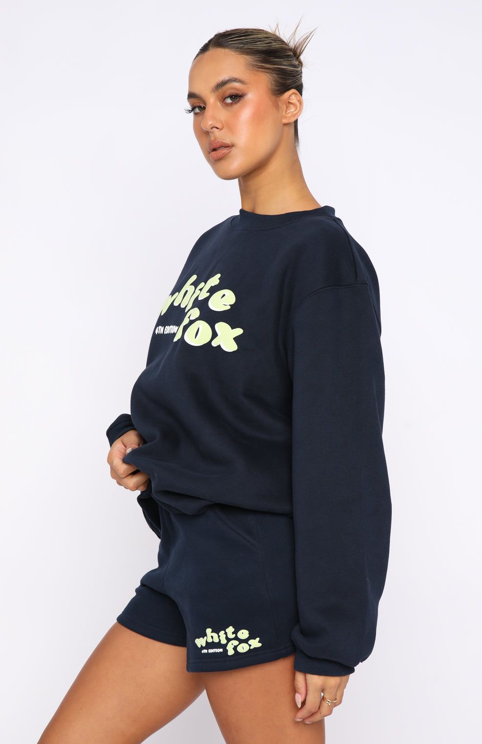 4th Edition Oversized Sweater Midnight sold by White Fox Boutique product image thumbnail 3