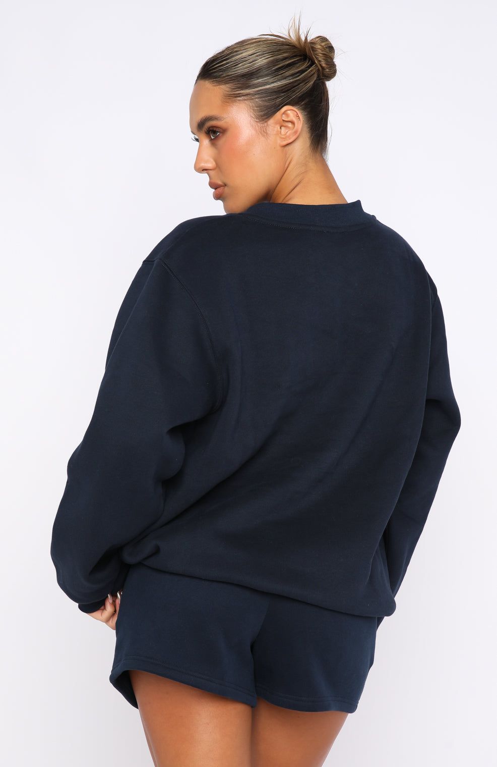 4th Edition Oversized Sweater Midnight sold by White Fox Boutique product image thumbnail 4