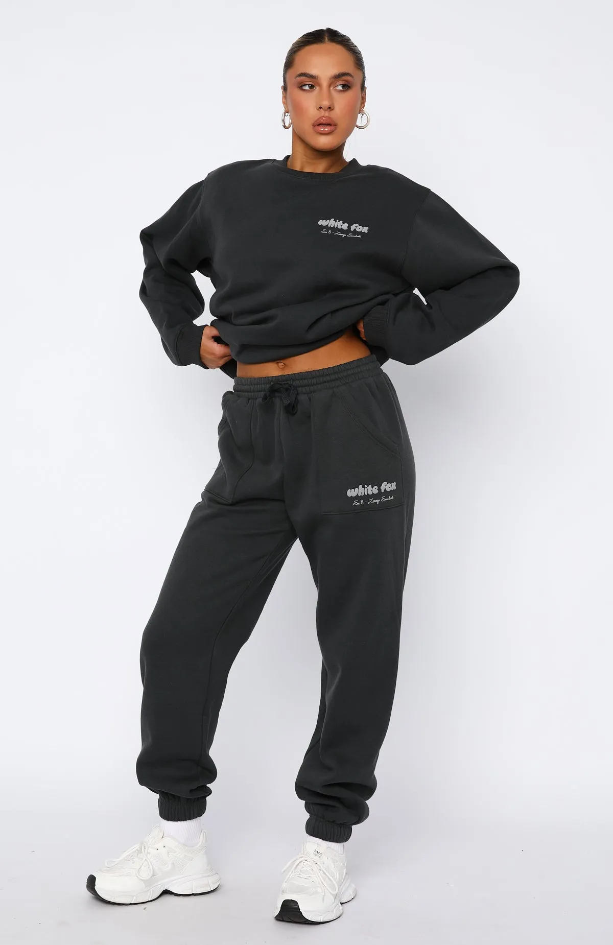 Era 8 Sweatpants Fossil sold by White Fox Boutique product image thumbnail 2