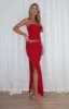 It's A Sign Maxi Skirt Red sold by White Fox Boutique