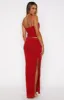 It's A Sign Maxi Skirt Red sold by White Fox Boutique