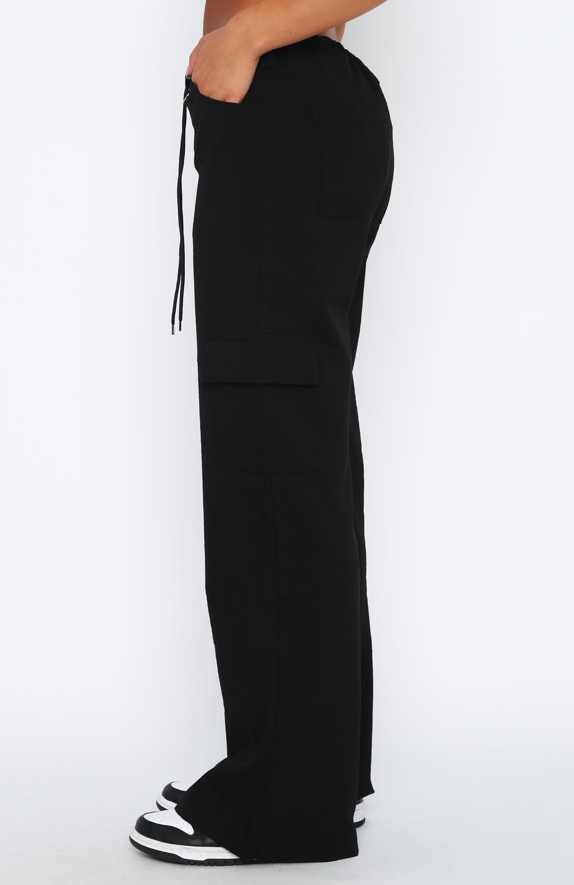 Headsprung Pants Black sold by White Fox Boutique product image thumbnail 3