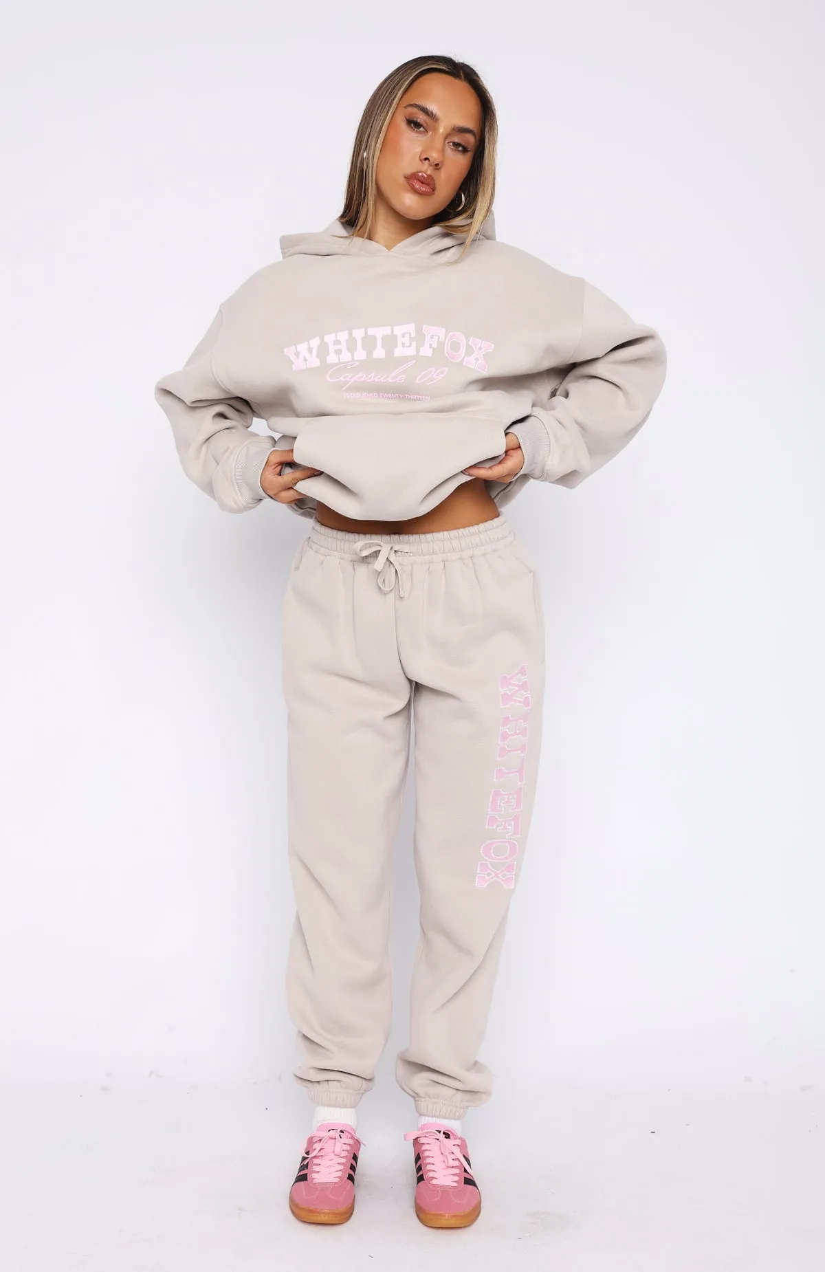 Capsule 9 Catch A Vibe Sweatpants Moon sold by White Fox Boutique product image thumbnail 2